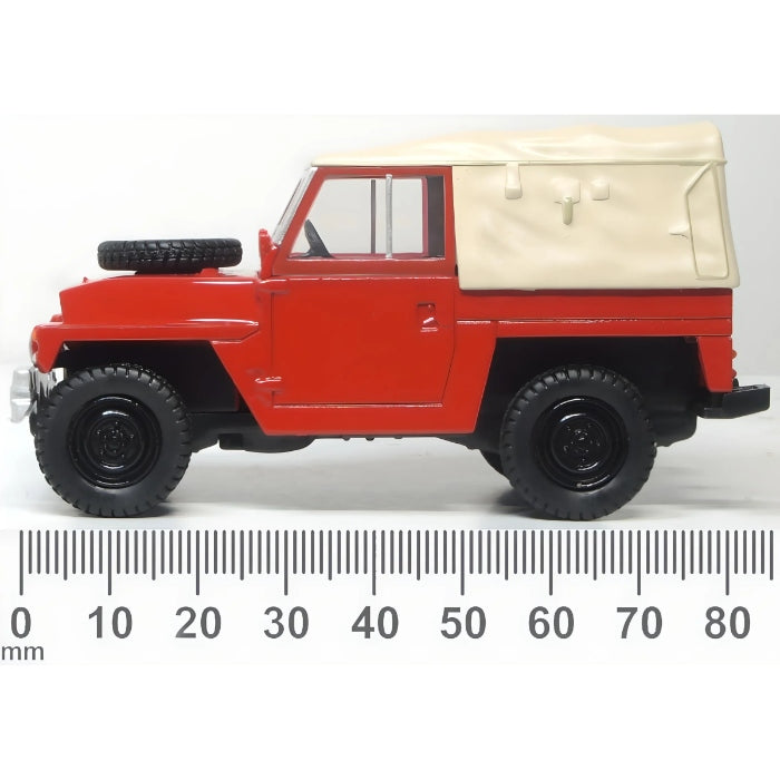 1/43 Land Rover Lightweight Red