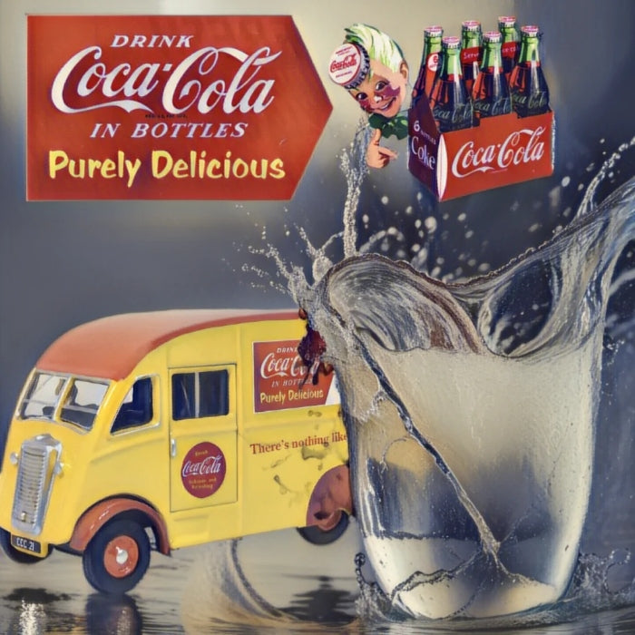 1/76 Commer Q25 Van Coca Cola