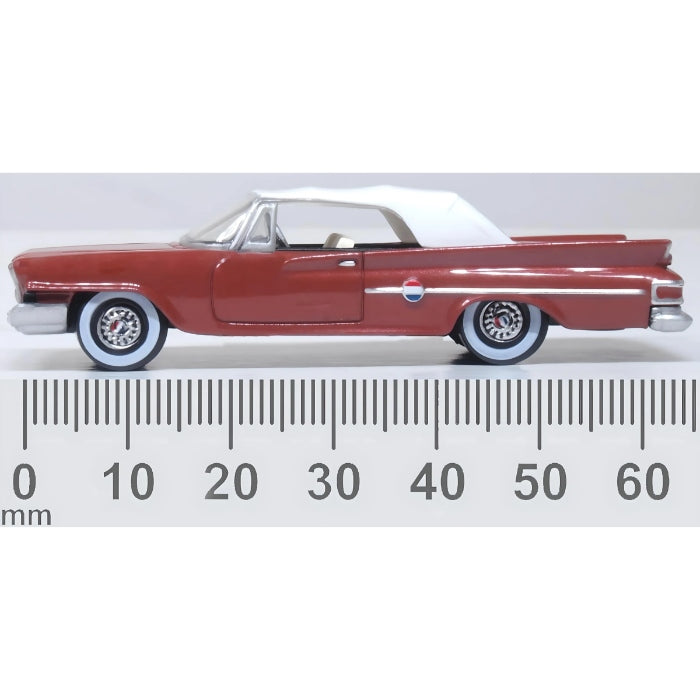 1/87 Chrysler 300 Convertible 1961 Cinnamon/White