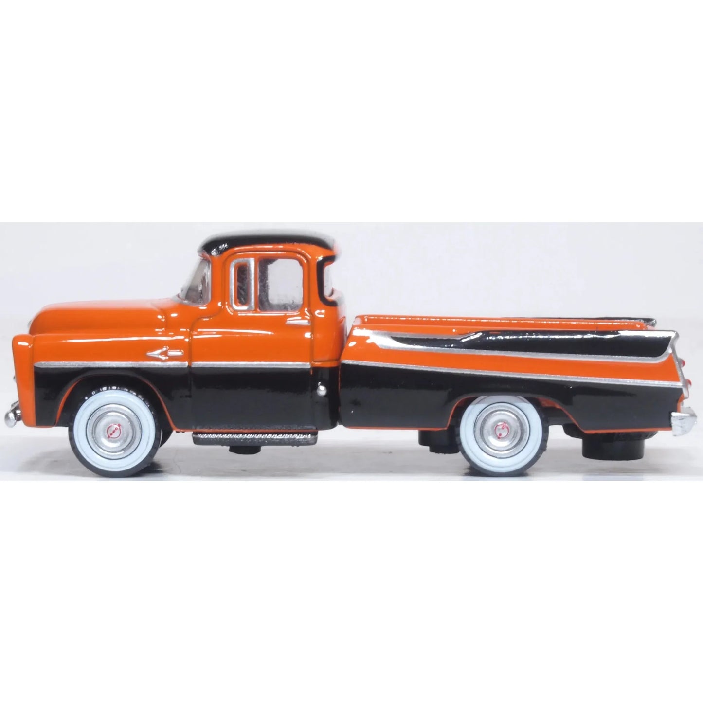 1/87 Dodge D100 Pick Up 1957 Omaha Orange and Jewel Black