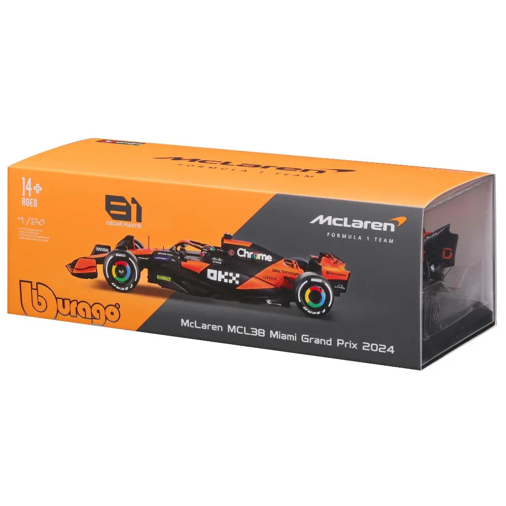 1/24 2024 F-1 McLaren MCL38 #81 Piastri in Showcase