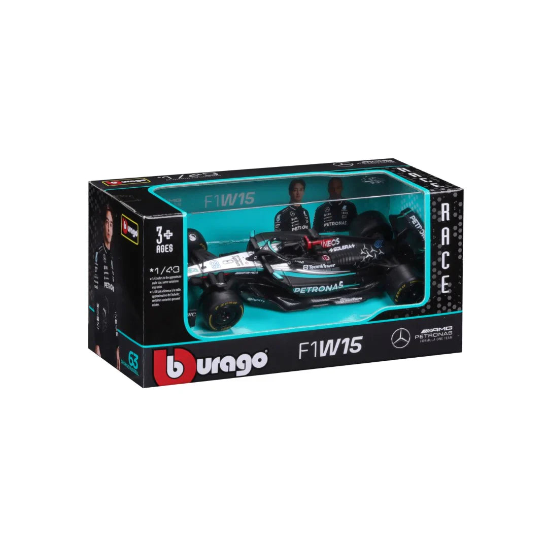 1/43 2024 F-1 Mercedes-AMG W15 #63 Russell WB