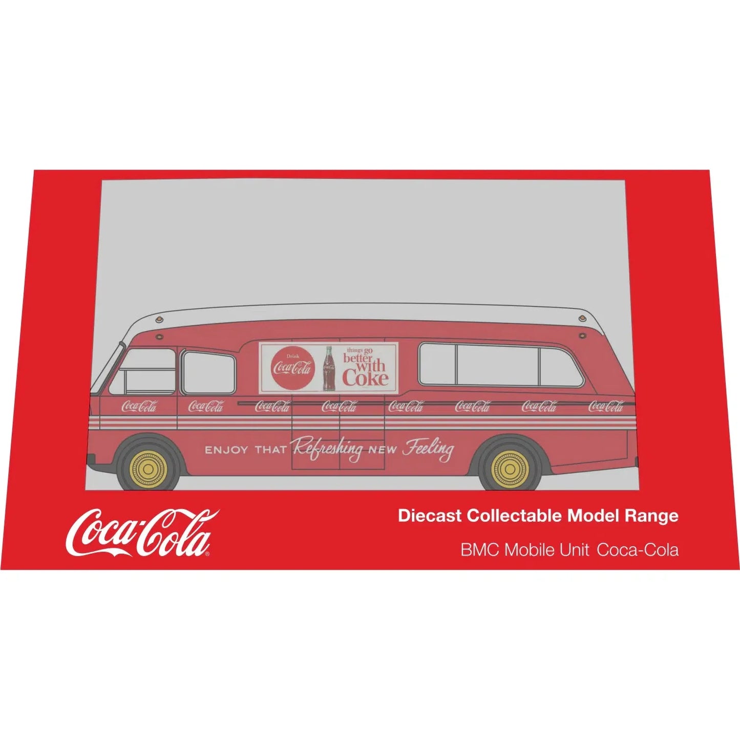 1/76 BMC Mobile Unit Coca Cola
