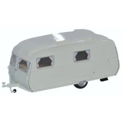 1/76 Carlight Continental Caravan Light Grey
