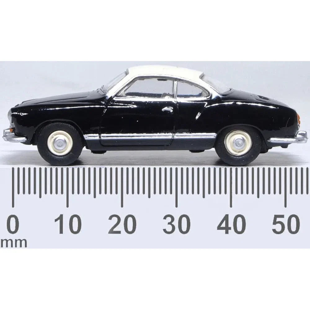 1/76 VW Karmann Ghia Black & Lotus White