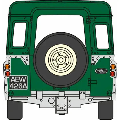 1/76 Land Rover Series II Station Wagon Bronze Green