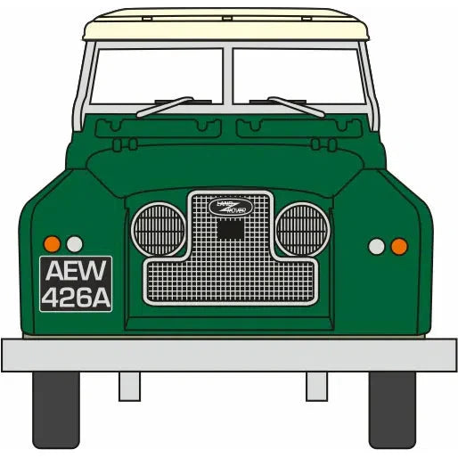 1/76 Land Rover Series II Station Wagon Bronze Green