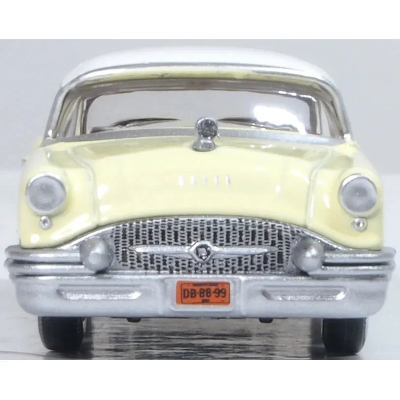 1/87 1955 Buick Century Condor - Yellow/Dover White