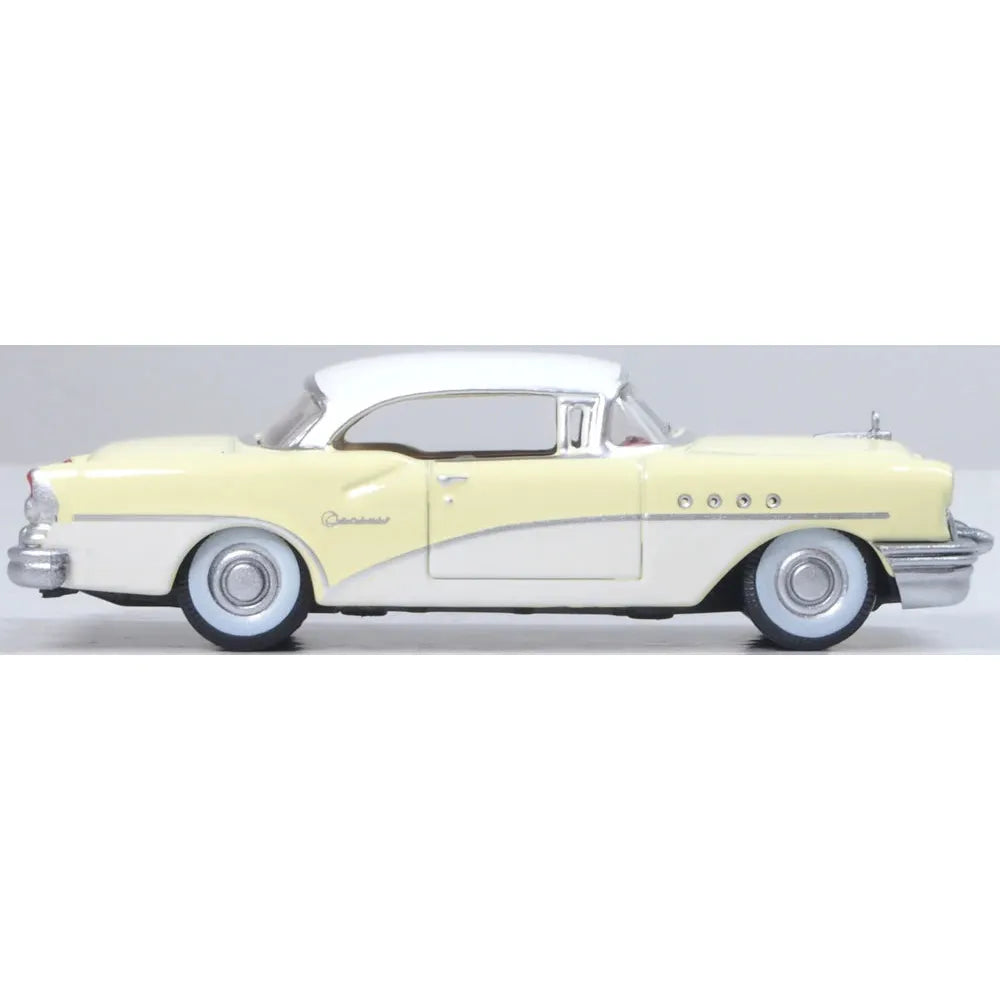 1/87 1955 Buick Century Condor - Yellow/Dover White