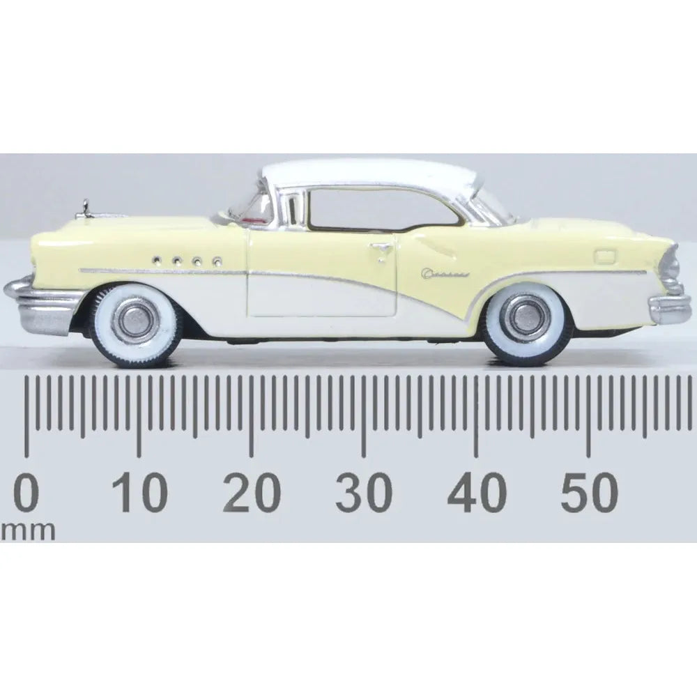 1/87 1955 Buick Century Condor - Yellow/Dover White