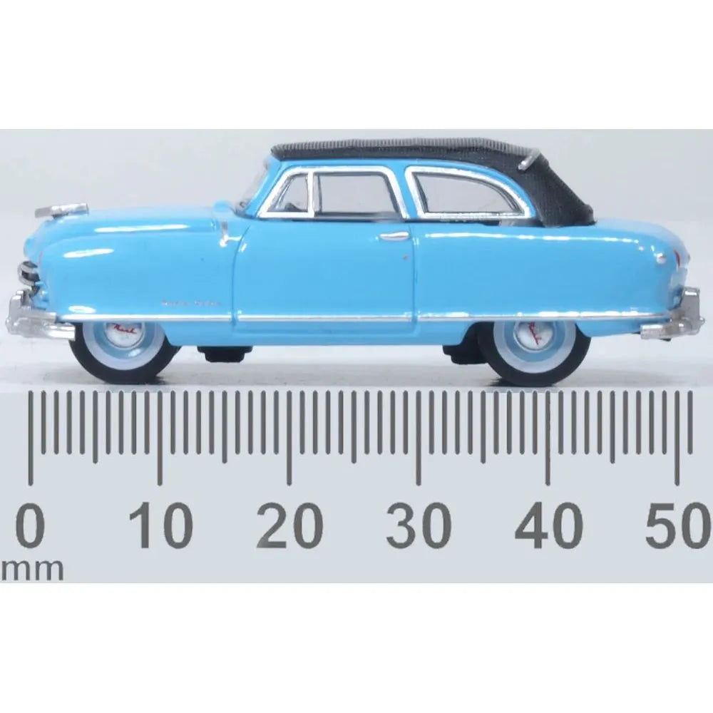 1/87 1950 Nash Rambler Custom Landau Convertible (Closed) - Strato Blue