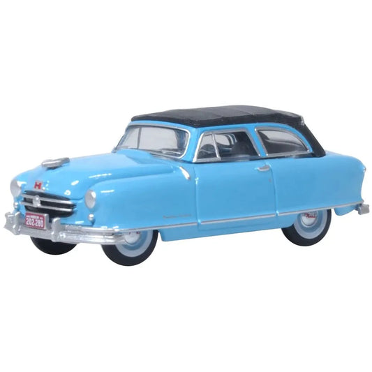 1/87 1950 Nash Rambler Custom Landau Convertible (Closed) - Strato Blue