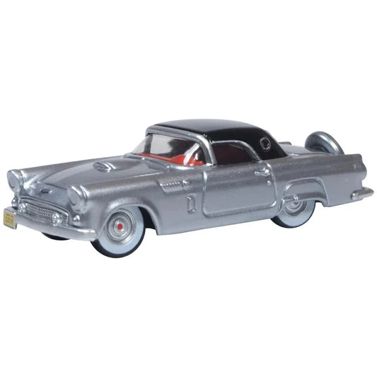 1/87 Ford Thunderbird 1956 Gray Metallic/Raven Black