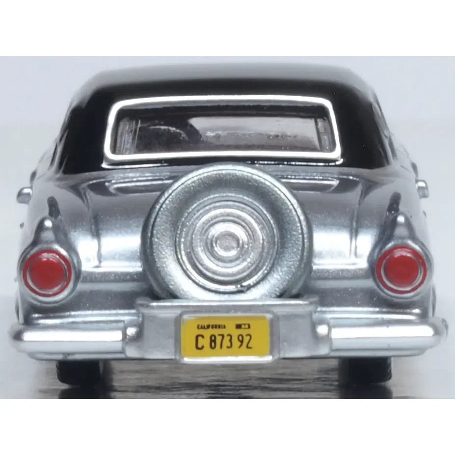 1/87 Ford Thunderbird 1956 Gray Metallic/Raven Black