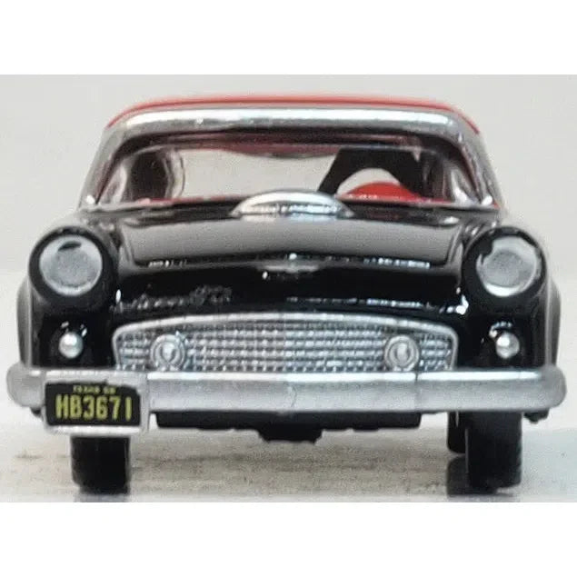 1/87 Ford Thunderbird Raven Black/Fiesta Red 1956
