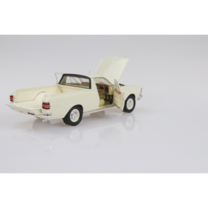 1/24 White 1969 XW Ford Falcon UTE 6 Cylinder Fully