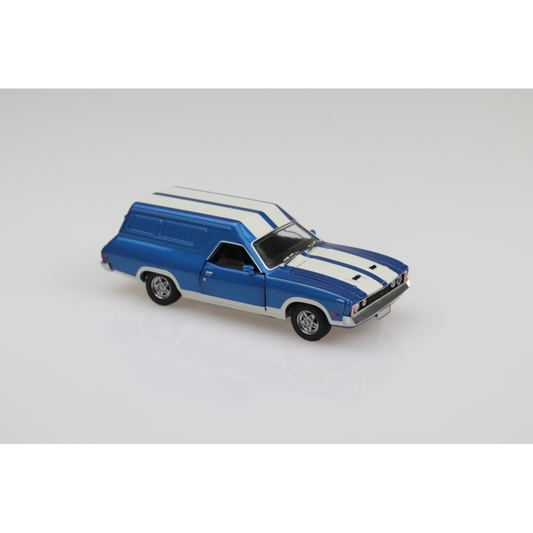 1/32 Dark Blue with White Stripes XC Panel Van