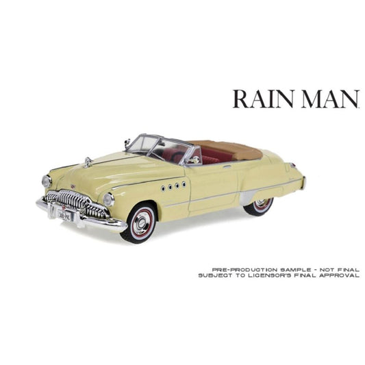 1/43 Rain Main (1988) Charlie Babbitt's 1949 Buick Roadmaster Convertible Movie