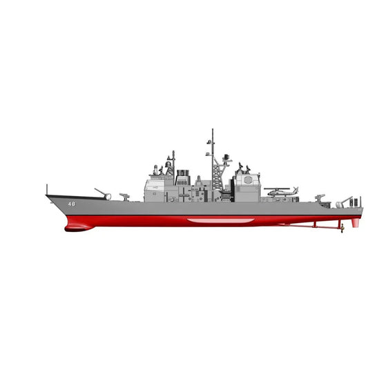 1/700 USS Yorktown (CG-48) Ticonderoga Class Guided Missile Cruiser