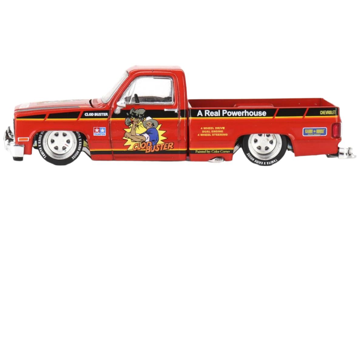 1/64 Chevrolet Silverado Tamiya x Kaido House "Clod Buster"